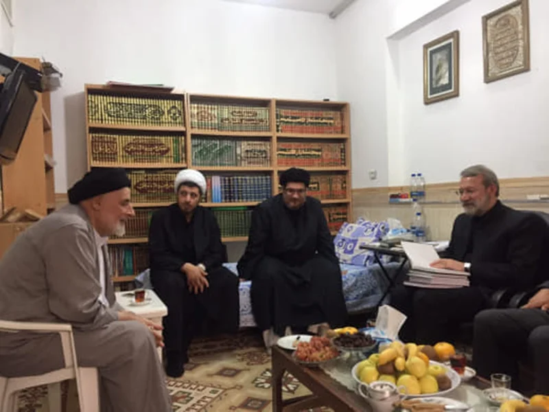 ديدار رئيس مجلس شوراى اسلامي دكتر على لاريجانى